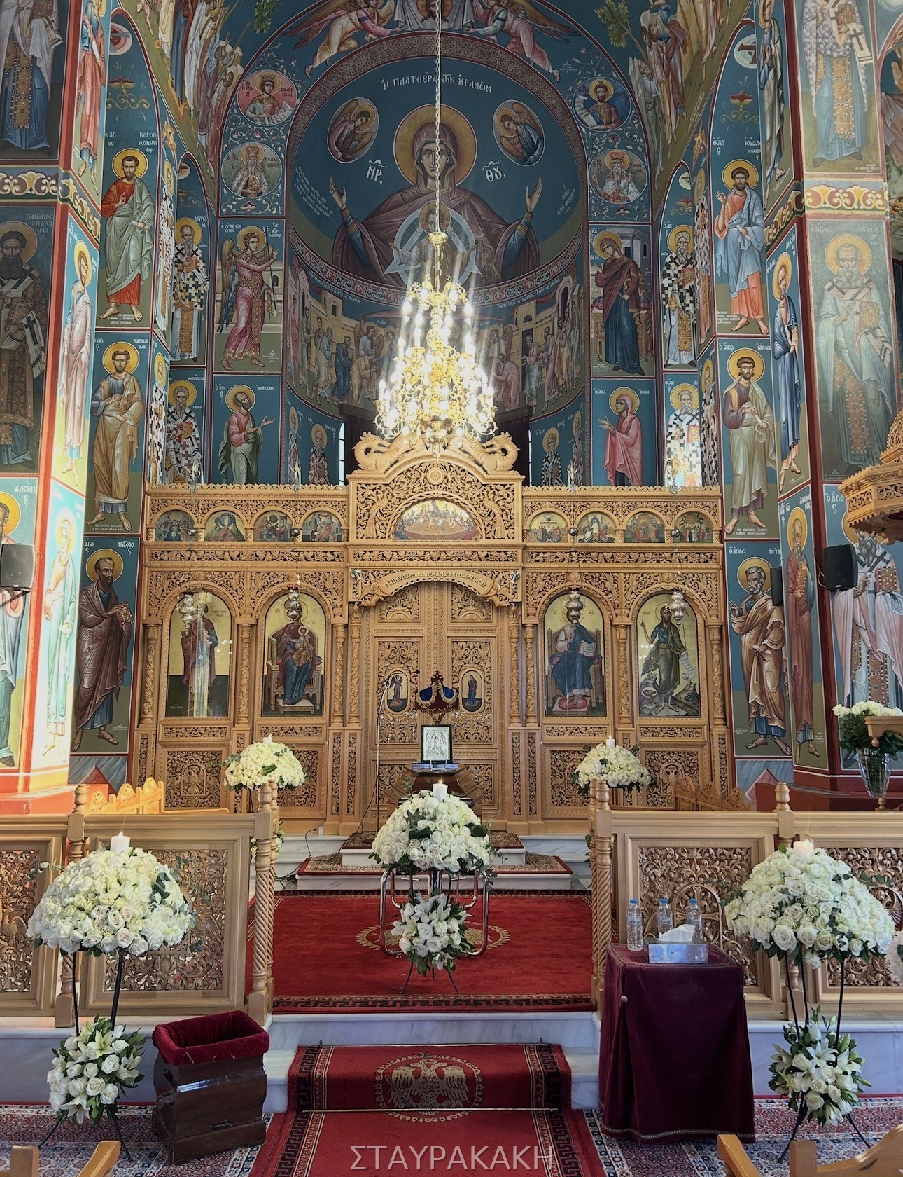 Στολισμός τελετής 3 από το Γραφείο Τελετών Σταυρακάκη