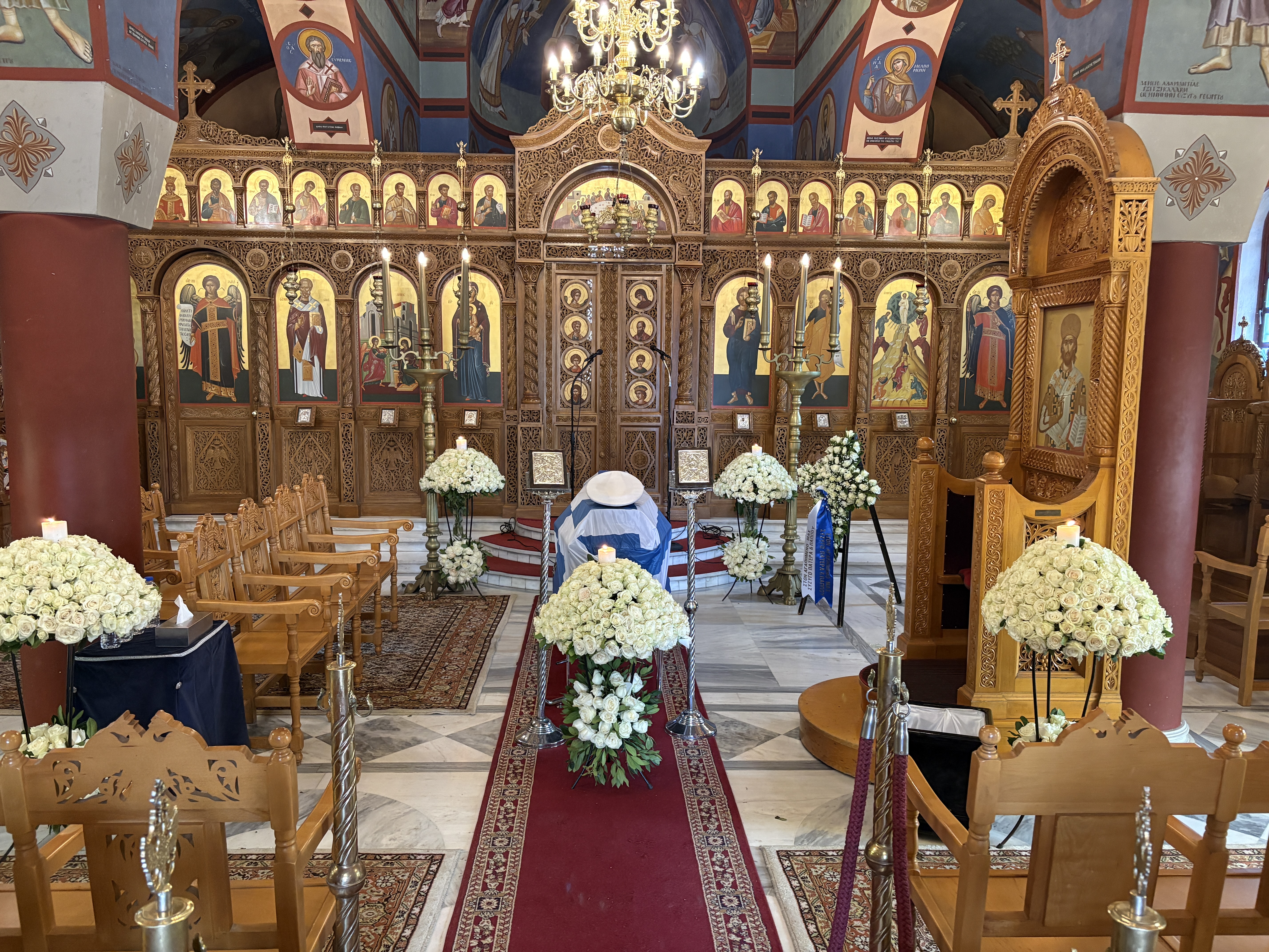 Στολισμός τελετής 7 από το Γραφείο Τελετών Σταυρακάκη